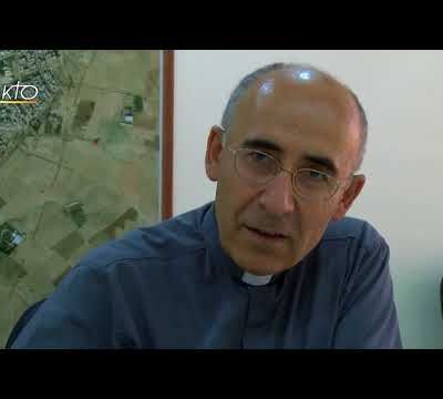 Abouna Georges, responsable du Comité de reconstruction de la plaine de Ninive (Irak) - Abouna Roni, Curé de la paroisse Saint-Ephrem à Qaraqosh (Irak)