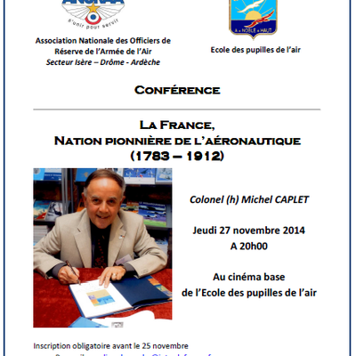 Conférence par le Colonel Michel Caplet