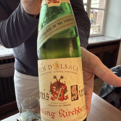 Millésimes en "5" au Domaine Louis Sipp à Ribeauvillé. 