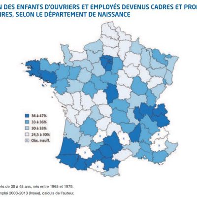 La géographie de l'ascension sociale