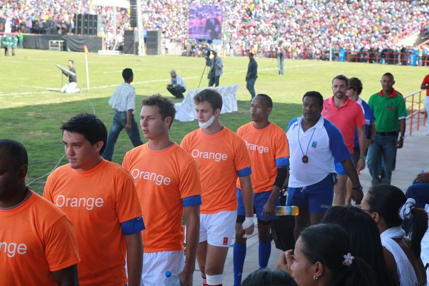 Inauguration du Kianja (Stade) Makis de Madagascar, à Andohatapenaka, par le Président Andry Rajoelina. 3ème partie. Photos: Harilala Randrianarison