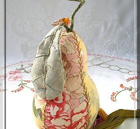 Poire en tissu