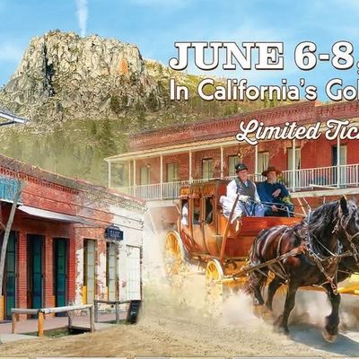 Columbia State Historic Park, California - June 6–8, 2025. A la rencontre des acteurs de La Petite Maison dans La Prairie...