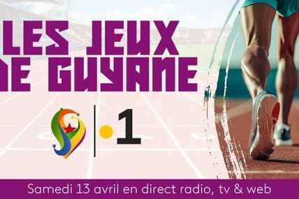Les Jeux de Guyane sont à suivre en direct sur Guyane La 1ère !