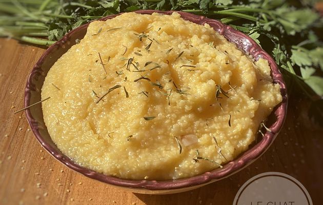 Mayi moulen (polenta crémeuse)