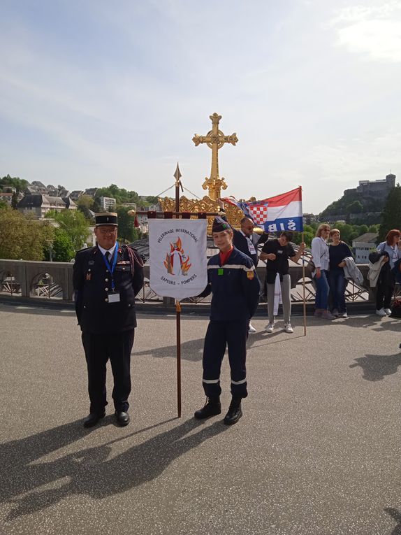 Pèlerinage International des Sapeurs Pompiers - Lourdes 27avril-1°mai2023