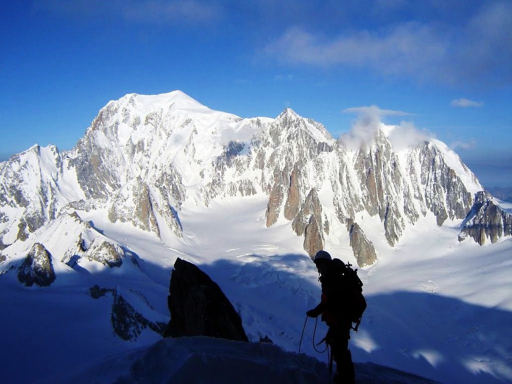 Album - dent du géant &amp; aiguille de Rochefort 4001m