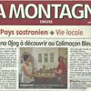 Expo Aliona OJOG : article La Montagne