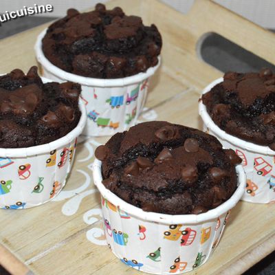 Muffins moelleux au chocolat