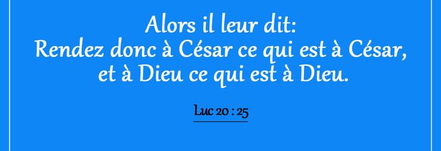 Luc 20:25