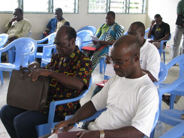 Photos de la deuxième assemblée des eudistes d'Afrique