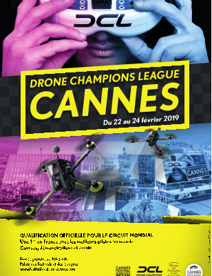#DCL - La Drone Champions League se posera lors du Festival des Jeux de Cannes du 22 au 24 février