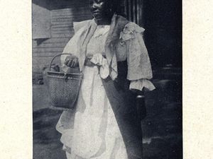 les coiffes des femmes, le katouri (chapeau), guyanaises en toilette (photos anciennes et récentes)