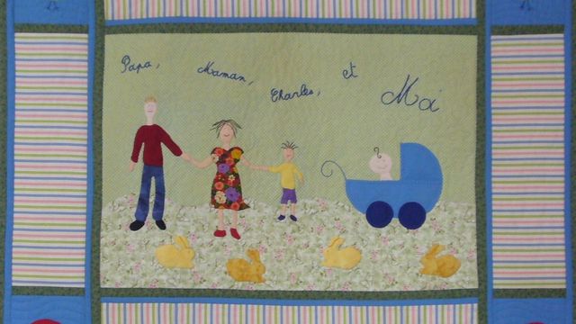 Un quilt pour une naissance