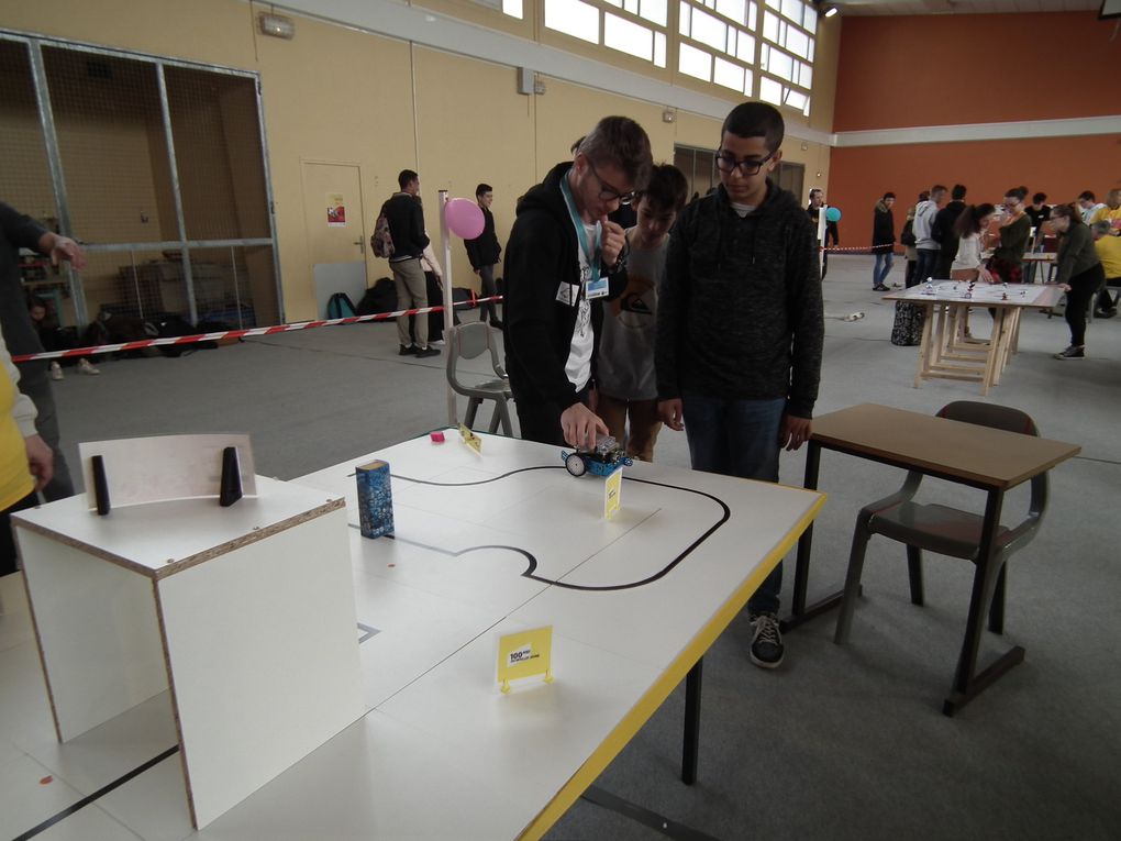 Robocup à Georges Leygues le 05 avril