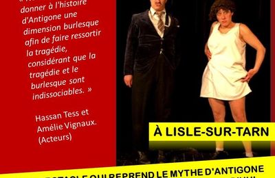 Dimanche 21 juillet(17h30) - "Antigone Couic Kapout"