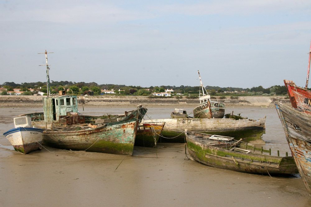 Album - Cimetière de bateaux à Noirmoutier