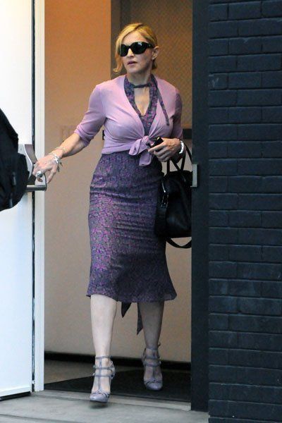 Madonna in New York - May 12, 2011