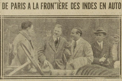 1924, le major Forbes-Leith de passage à Moulins suscite une vive curiosité