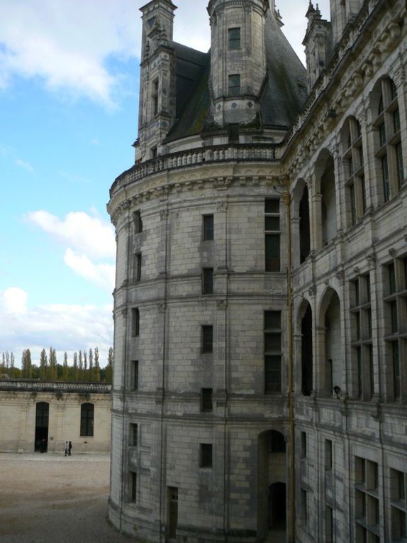 Premier volet de la visite du château de Chambord.