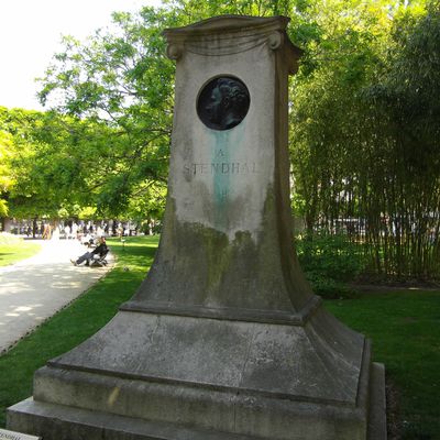 Monument à Stendhal (1783-1842), par Auguste Rodin (1840-1917).