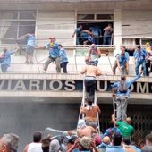 Serios incidentes en la sede de UTA en Buenos Aires