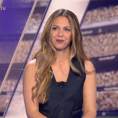 Marine Marck Téléfoot et Rendez-Vous Sport TF1 le 28.04.2024