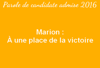 Le témoignage de Marion