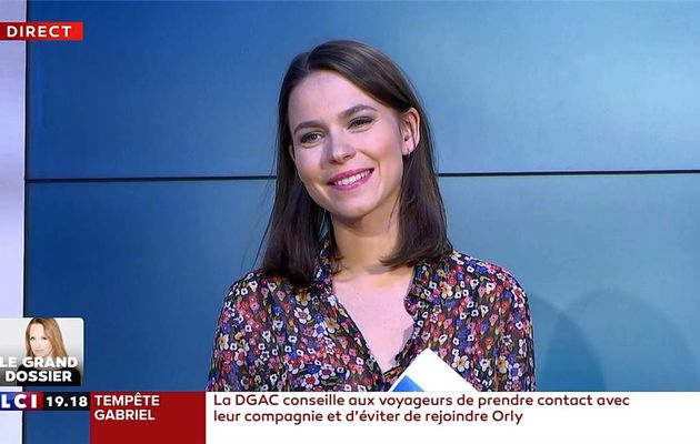 Camille Vigogne Le Coat 24H Pujadas LCI le 29.01.2019