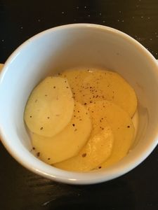 Gratin au fromage de Langres