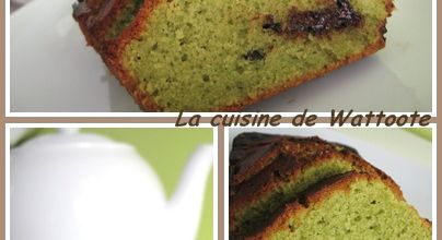 Cake à la pistache et chocolat