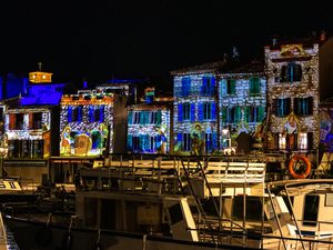 ILLUMINATIONS DE NOËL SUR LE PORT DE CASSIS