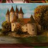 Peinture - Vue du château...