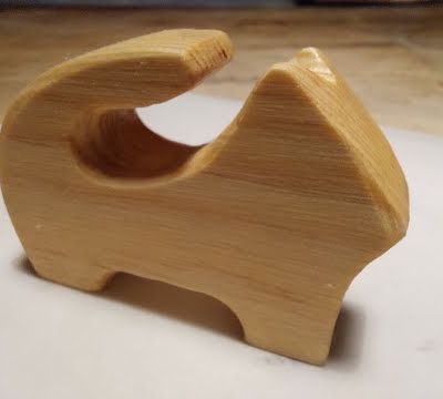 Chat en Bois Pour Arthur