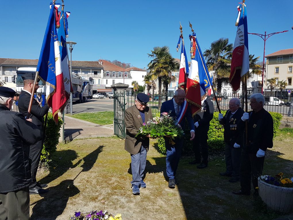 Mazères-sur-Salat - Salies-du-Salat Commémoration du 19 mars 1962, accords d'Evian et Cessez le feu en Algérie