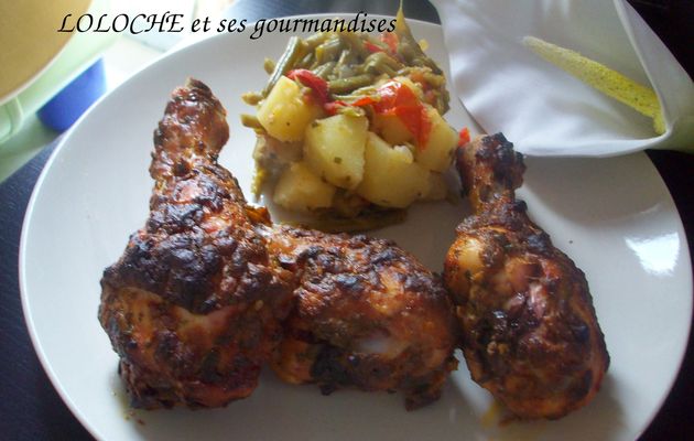 POULET À LA MEXICAINE ET POÊLÉ DE LÉGUMES