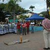 La coutume des gens d'Ouvéa place de Cocotier à nouméa