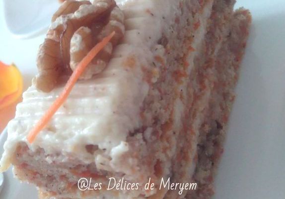 Carrot cake / Gâteau aux carottes