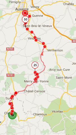 voyage itinérant dans l’Yonne 