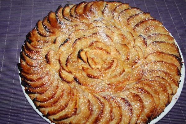 tarte fine aux pommes