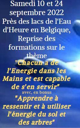 infos sur des formations de septembre 2022
