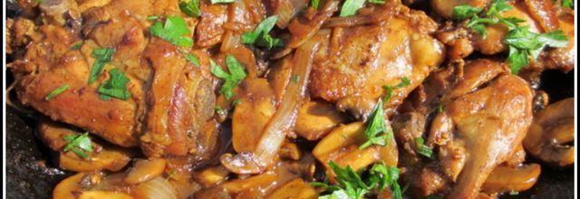 POULET SAUCE D'HUÎTRES