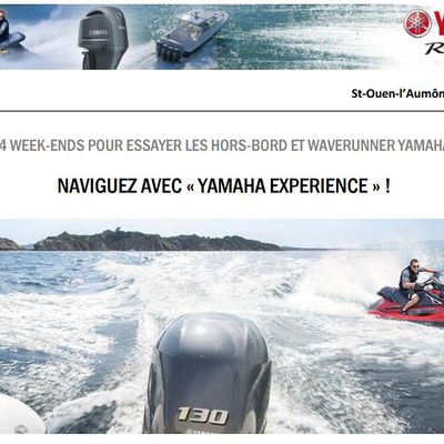 4 WEEK-ENDS POUR ESSAYER LES HORS-BORD ET WAVERUNNER YAMAHA