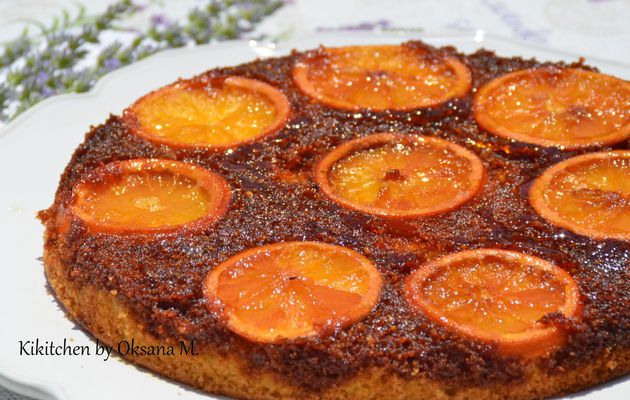 Upside-Down Orange & Almond Cake