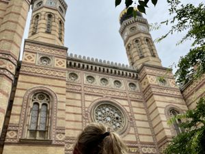 La principale synagogue de Budapest 