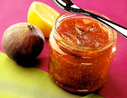 Confiture figues citron