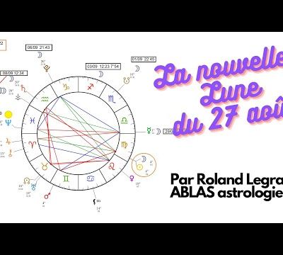 La Nouvelle Lune du 27 août. Préparons-nous, c'est la rentrée !