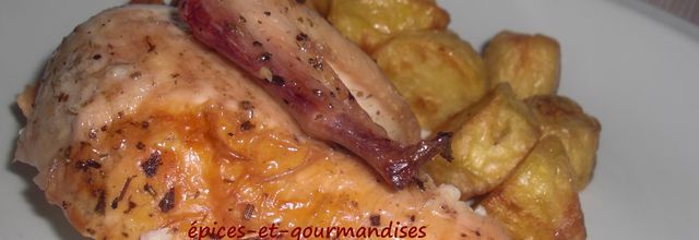 Poulet rôti aux herbes