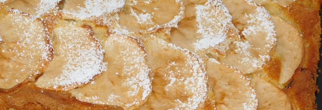 Gâteau très pomme.