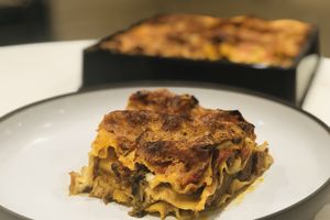 Lasagnes de veau et champignons